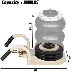 img 3 attached to CXRCY Pneumatic 6600LBS Capacity Extremely