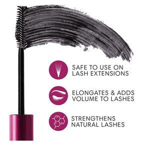 img 2 attached to Noir Mascara by BL Blink Lash: Voluminous Lashes with Lash Growth Ingredients, Smudge-proof & Washable Formula, 8ml