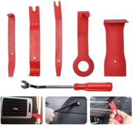 🚗 enhance your car maintenance with otuayauto 6 pcs auto trim removal tool set - ultimate car panel removal tools kit for audio dash and door panel repairs! logo