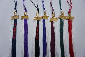 img 1 attached to Graduation Tassel Two Colored Charm Grad Sewing in Trim & Embellishments