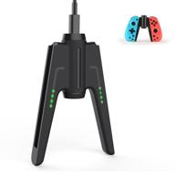 🎮 efficient universal joycon charging grip for nintendo switch: penjoy switch controller holder for joy con and 3rd party controllers logo