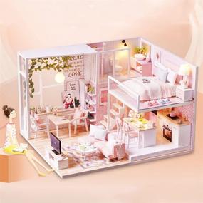 img 3 attached to 🏠 Spilay Dollhouse Furniture for Miniature Apartments: Complete Range of Dolls, Accessories, and Dollhouses