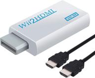 🎮 colfuline wii hdmi converter adapter 1080p 720p with 1m hdmi cable and 3.5mm audio jack - scales wii signal to 720p and 1080p, supports all wii display modes logo