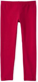 img 1 attached to The Children's Place Big Girls' Solid Legging: Stylish and Comfortable Bottoms for Your Little Fashionista