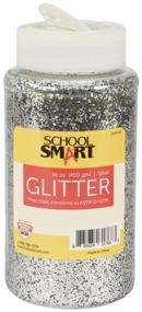 img 1 attached to School Smart Craft Glitter Silver Crafting