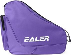 img 2 attached to 🏒 EALER Adjustable Shoulder Strap Ice Hockey Skate Carry Bag - Heavy-Duty Design for Optimal Durability and Convenience