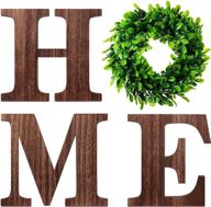 letters artificial boxwood unfinished decoration logo