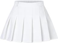 joe wenko junior pleated uniform girls' clothing in skirts & skorts logo