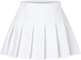 img 4 attached to Joe Wenko Junior Pleated Uniform Girls' Clothing in Skirts & Skorts