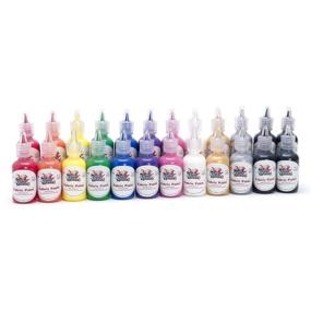 img 2 attached to 🎨 S&S Worldwide PT3298 Dimensional Fabric Paint (Pack of 24): Vibrant Colors for Creative Projects