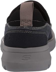 img 2 attached to Skechers Relaxed Fit Doveno Chocolate Men's Shoes for Loafers & Slip-Ons