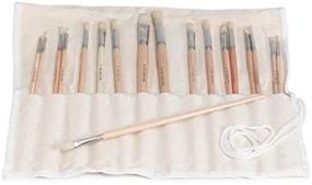 img 2 attached to Darice 18 Piece Brush Set Holder