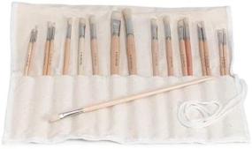 img 4 attached to Darice 18 Piece Brush Set Holder