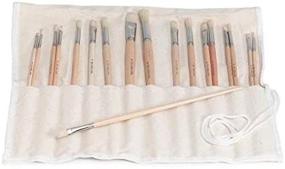 img 3 attached to Darice 18 Piece Brush Set Holder