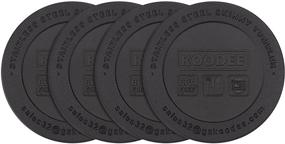 img 4 attached to Koodee Protective Non Slip Silicone Coaster