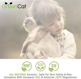 img 1 attached to 🌿 Experience Odor-Free Bliss with GreenCat Natural Cat Litter Odor Eliminator