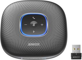 img 4 attached to 🔊 Anker PowerConf+ Bluetooth Speakerphone: Enhanced Voice Pickup, 24H Call Time, USB C, Bluetooth 5 - Perfect for Home Office and Conference Calls!