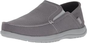 img 4 attached to Crocs Santa Convertible Loafer Cobblestone Men's Shoes