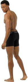 img 1 attached to Smartwool Merino Boxer Brief Stripe Men's Clothing in Active