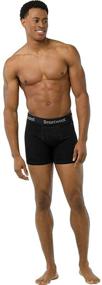 img 3 attached to Smartwool Merino Boxer Brief Stripe Men's Clothing in Active