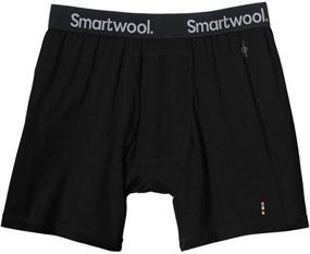 img 2 attached to Smartwool Merino Boxer Brief Stripe Men's Clothing in Active