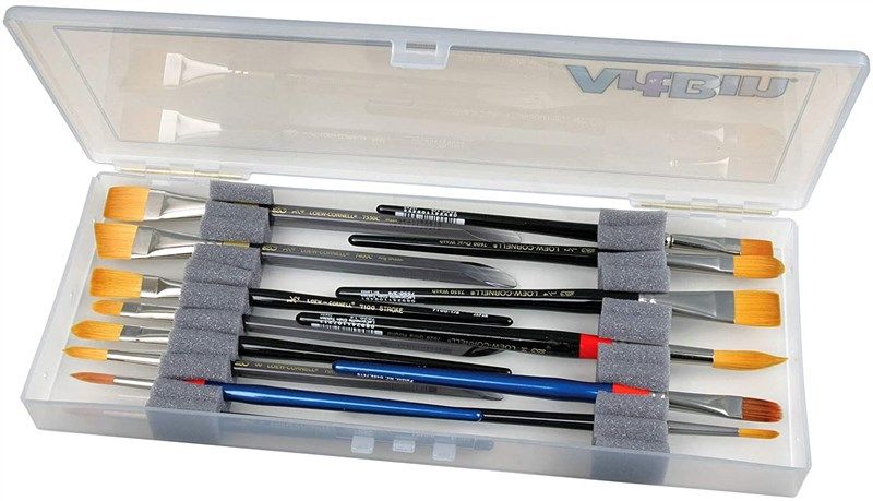 artbin brush inserts translucent kw903 로고