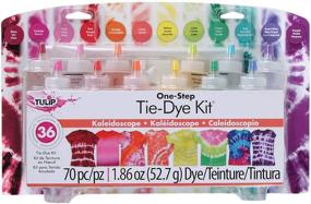 img 4 attached to 🌈 Tulip One-Step Tie-Dye Kit Kaleidoscope: Vibrant 12-Color Tie Dye Experience