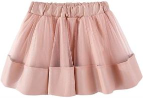 img 3 attached to Mud Kingdom Leather Pleated Skirt Girls' Clothing for Skirts & Skorts