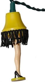 img 1 attached to 🎄 A Christmas Story Kurt Adler UL 10-Lights Leg Lamp Set: Stunning Light Up Décor (CS9141)