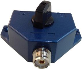 img 2 attached to 📻 TW-102BLUE Antenna Coaxial Switch with 2 Positions for 144/440MHz HAM CB or HF/VHF/UHF Radio UHF Female (SO-239) Connector, Plated with Nickel