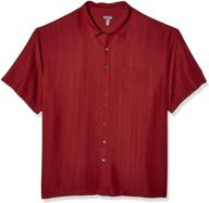 van heusen rayon sleeve button men's clothing for shirts logo