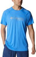 columbia short sleeve tropic x large men's clothing in active logo