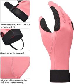 img 1 attached to 🐎 ChinFun Women's Horse Riding Gloves: Stretchable, Breathable, and Versatile for Outdoor Equestrian Activities