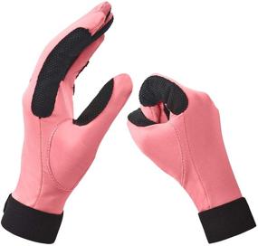 img 2 attached to 🐎 ChinFun Women's Horse Riding Gloves: Stretchable, Breathable, and Versatile for Outdoor Equestrian Activities