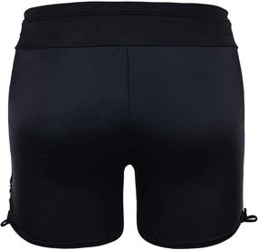 img 2 attached to 🩱 Women's Swimsuit Bottom in Septang Boy Leg Style - Strappy Bikini Shorts for Bathing Suits and Swimwear