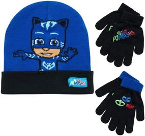 img 4 attached to 🧤 Stay Warm and Stylish with PJ Masks Winter Gloves Mittens for Boys - Essential Accessories