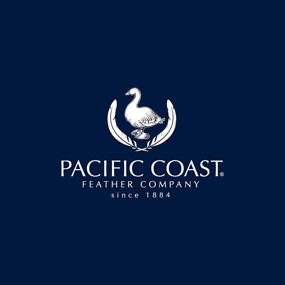 img 1 attached to 🛏️ "Pacific Coast Feather - Люкс Лофт Пуховое основание с пятью перегородками: натуральное заполнение, на матрас, размер короля, белый