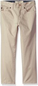 img 2 attached to 👖 Comfortable and Stylish: Lucky Brand Pocket Stretch Twill Boys' Pants for Ultimate Convenience