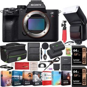 img 4 attached to 📷 Sony a7R IV 61.0MP Mirrorless Camera Body ILCE-7RM4 Bundle - 4K, 128GB Memory, Flash & More!