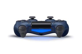 img 1 attached to Sony PlayStation 4 - Midnight Blue DualShock 4 Wireless Controller