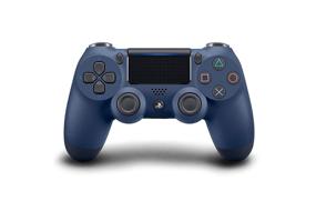 img 4 attached to Sony PlayStation 4 - Midnight Blue DualShock 4 Wireless Controller