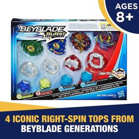 img 2 attached to 🔥 Beyblade Burst Evolution Warrior 4 Pack: Unleash the Ultimate Battling Experience!