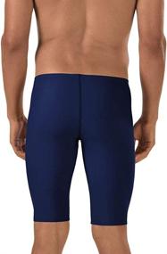 img 2 attached to 🩲 Powerflex Eco Solid Adult Men's Swimsuit Jammer by Speedo