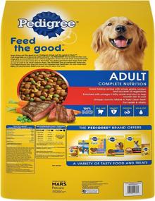 img 3 attached to Steak & Vegetable Flavor Pedigree Adult Dry Dog Food in Various Bag Sizes