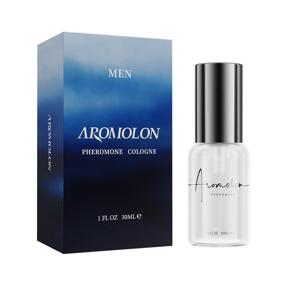 img 4 attached to AROMOLON Aquatic Fragrance Pheromone Cologne for 🌊 Men: Oceanic & Bold Scents of the Perfect Gentleman!