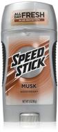 🌬️ musk speed stick deodorant, 3 oz - pack of 4 for long-lasting freshness logo