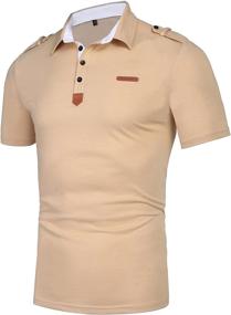img 4 attached to Daupanzees Casual Classic Sleeve Jersey Men's Clothing