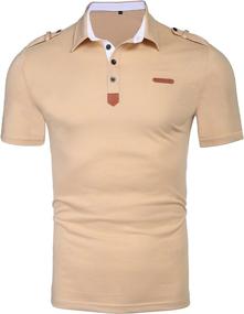 img 3 attached to Daupanzees Casual Classic Sleeve Jersey Men's Clothing