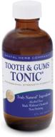 🦷 dental herb company - travel size - tooth & gums tonic (2 fl oz.) - natural dental care logo