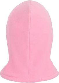 img 2 attached to Winter Toddler Ski Mask Balaclava - Windproof Face Mask Warm Hat for Boys and Girls